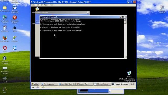Windows XP Professional RTM Lite (PT-BR) and Windows XP Professional SP3 Lite (Czech) on VPC 2007 смотреть онлайн