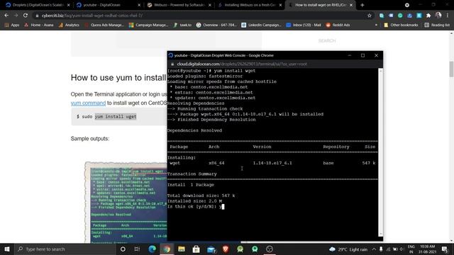 How to setup Cloud Server or VPS droplet in Digital Ocean with Free website control panel Webuzo смотреть онлайн