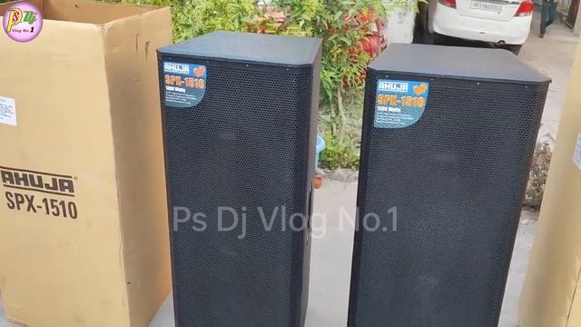 आहूजा पावर Dual 15 Inch 1300w RMS Peak 2600w || Ahuja SPX 1510 Unboxing And Review Video смотреть онлайн