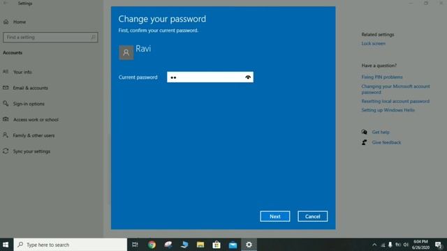 How To Change Laptop Password | Easy Way Of Changing Laptop Password