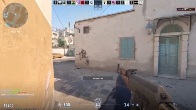 CS2: Someone says Ethan using AIM BOT warmup смотреть онлайн