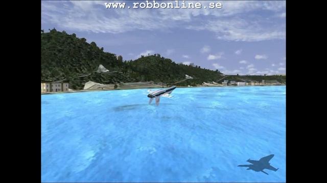 FSX Flight Simulator X 2011 - Flying Upside Down with an F-18 (windows 7) смотреть онлайн