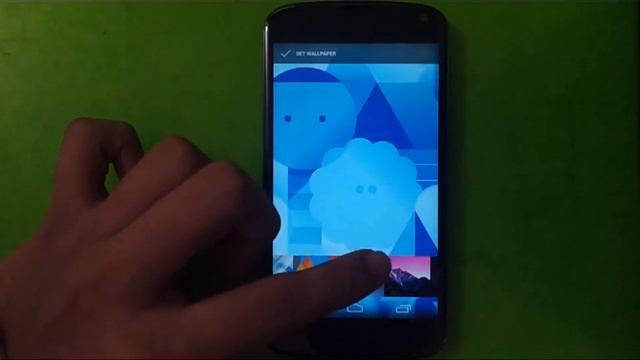 Android 4.4 kitkat on Nexus 4 смотреть онлайн