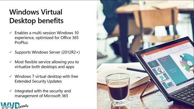 Session 1: Introduction to Windows Virtual Desktop in Microsoft Azure | Arabic смотреть онлайн