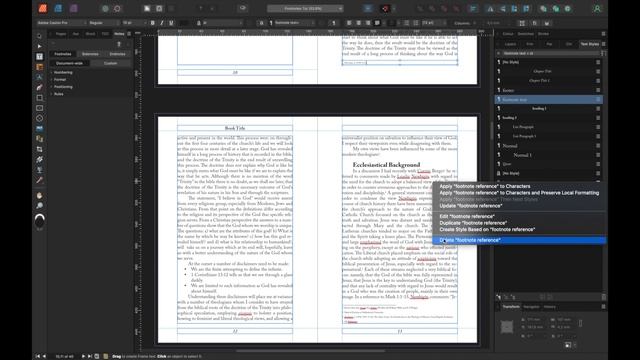 Affinity Publisher 2 - Importing Footnotes (Part 2) смотреть онлайн