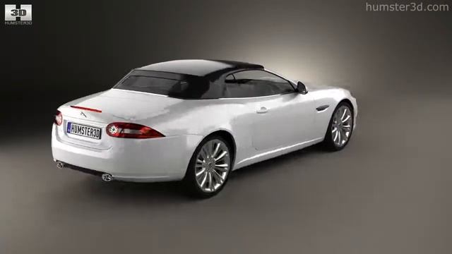 Jaguar XK convertible 2014 3D model by 3DModels.org смотреть онлайн