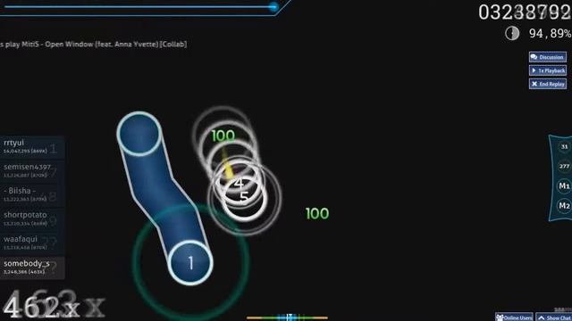 Let's Noob Osu! #4 -MitiS Open Window (FUQ YOU OSU!) смотреть онлайн