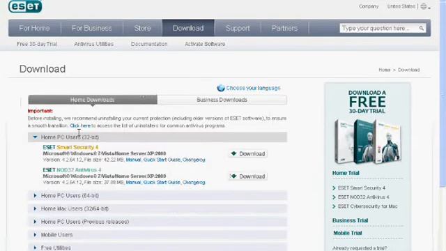How to download ESET NOD32 antivirus 4 whit new license in discription(28.6.2011.) смотреть онлайн