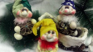 гномик на елку (капрон)