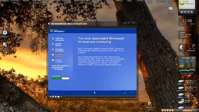"How to Create a Windows XP Virtual PC" смотреть онлайн