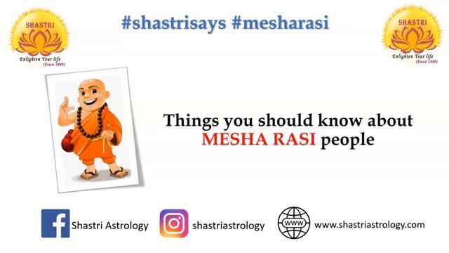 Mesha rasi (மேஷ ராசி; Aries)-General characteristics смотреть онлайн