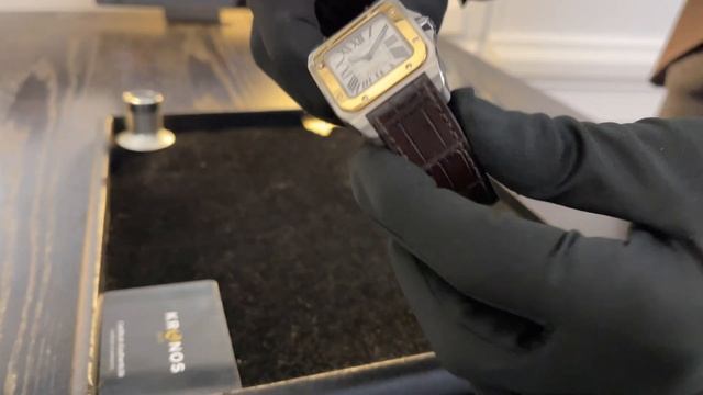 Cartier Santos 100 2878 - Kronos 360 смотреть онлайн