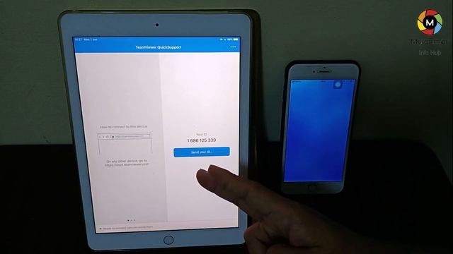 IOS Device တွေမှာ Screen Sharing ဘယ်လိုလုပ်မလဲ ?? (How to share screen in IOS Device) смотреть онлайн