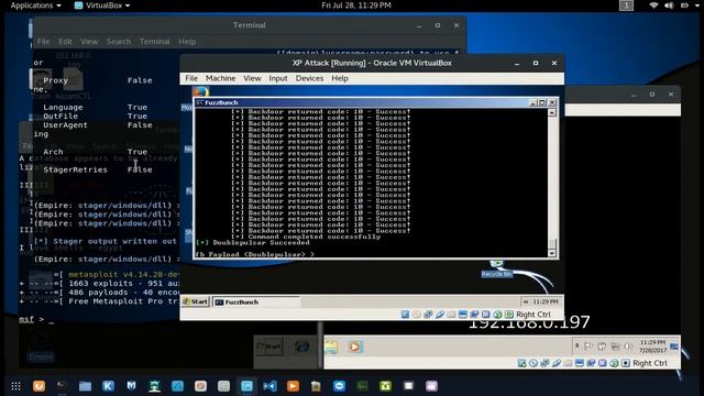 Fuzz Bunch Eternal Blue Double Pulsar Remote Hack Windows 7 смотреть онлайн