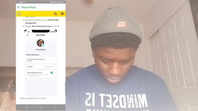 How To Make Public Profile on Snapchat! (Android iOS) смотреть онлайн