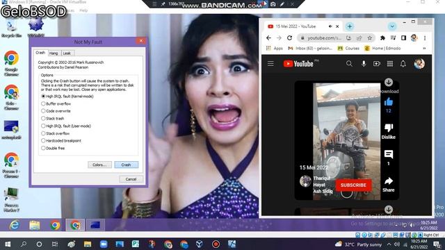 Thariqul Hayat Ash Sidiq has BSOD VM (Windows 8) смотреть онлайн