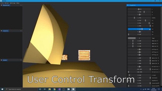 OpenGL C++ ImGui Game Engine Showcase смотреть онлайн