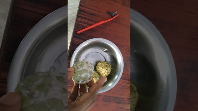 come let's wash custard apple, are you ready guys ??? смотреть онлайн