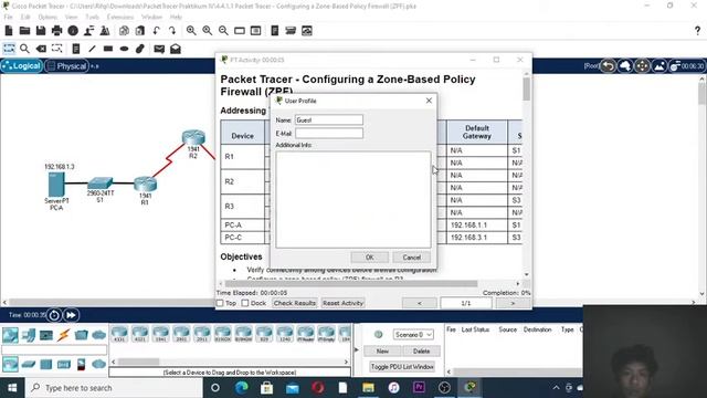 Cisco 4 4 1 1 Configuring Zone based firewall policy смотреть онлайн