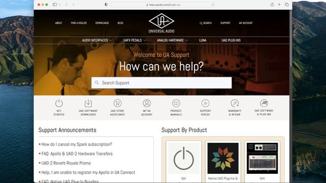 UA Support: How to Connect a Power Supply to an Apollo Desktop смотреть онлайн
