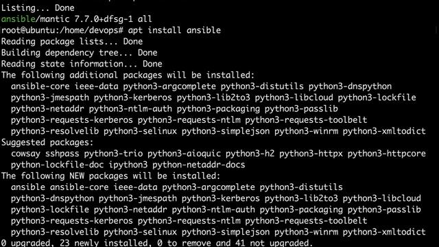 How to install Ansible in Ubuntu 23.10 Mantic Minotaur - Ansible install смотреть онлайн