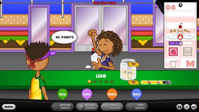 Papa's Freezeria HD (EN) - First look. Cooking Ice Cream (Android Strategy) смотреть онлайн