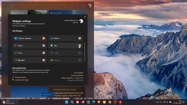 How to add and remove Widgets on Windows 11 смотреть онлайн
