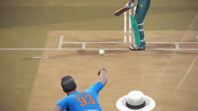 Jasprit Bumrah Outswing Ball India Vs Pakistan T 10 Match  - Cricket 19 Game Play HD720p