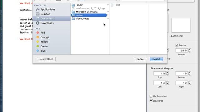 Save a Mac Page as Word File смотреть онлайн