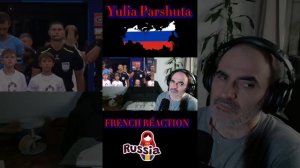 Юля Паршута - Государственный гимн Российской Федерации ║ Réaction Française  !
