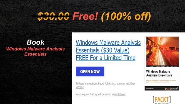 _pdf_book_Windows Malware Analysis Essentials $30 Value FREE For a Limited Time смотреть онлайн