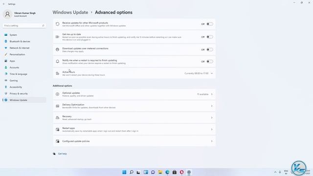 ✅ Windows 11 : Change Active Hours In Windows Update смотреть онлайн