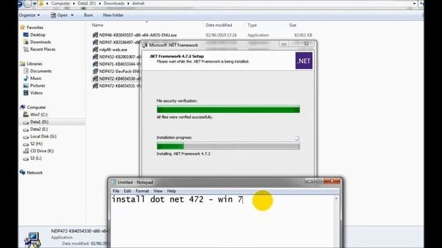 INSTALL DOTNET 4.7.2 DI WIN 7 смотреть онлайн