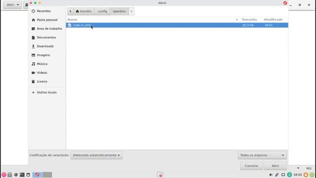 LXDE / Openbox - Criando atalhos de teclado смотреть онлайн