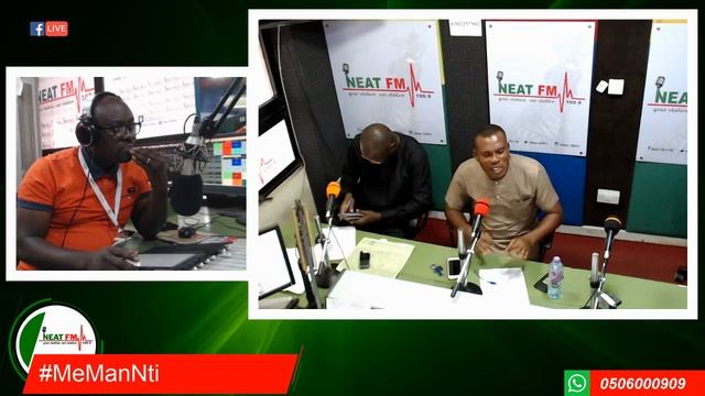 Me Man Nti with Mac-Jerry Osei Agyeman on Neat 100.9 FM (01/11/2019) смотреть онлайн