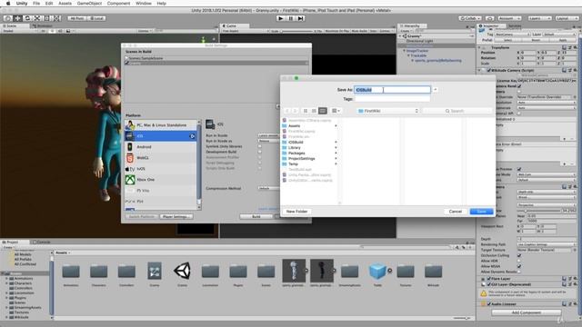 A Beginner's Guide to Augmented Reality with Unity : Building AR Experience to iOS смотреть онлайн