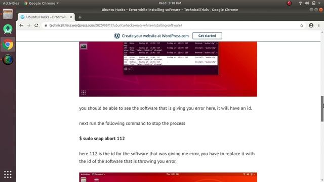 Unable to install error on ubuntu смотреть онлайн