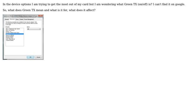 What is "Green TX" in WiFi (Atheros AR5B97 adapter for laptop) (2 Solutions!!) смотреть онлайн
