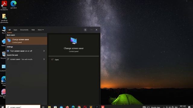 windows 10 desktop 3d text screen saver setting смотреть онлайн