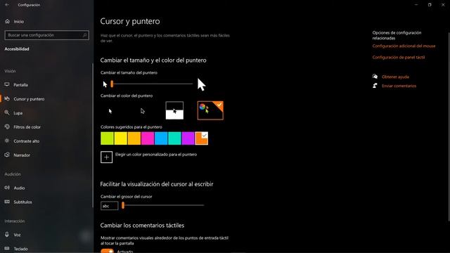 ¿COMO CAMBIAR EL CURSOR DE COLOR EN WINDOWS 10? смотреть онлайн