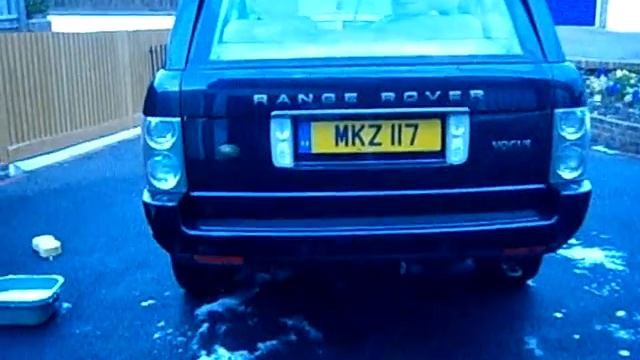 My Range Rover V8 4.4 Vogue revving смотреть онлайн