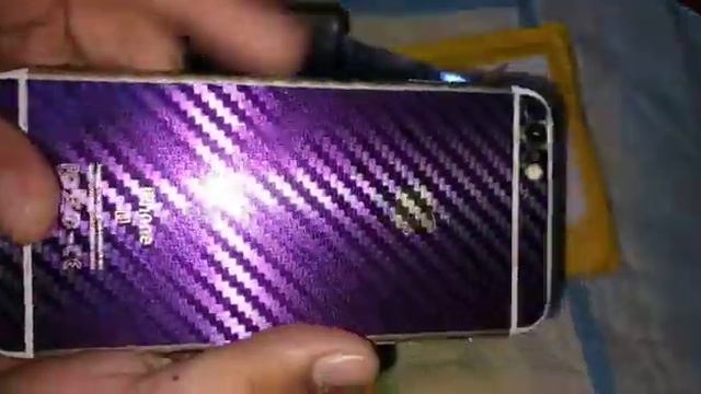 unboxing Lazada Carbon brushed tpu cover for ip6/6s смотреть онлайн