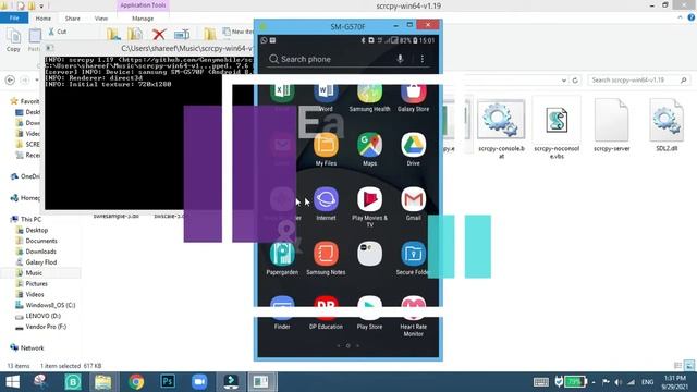 How to Mirror Your ANDROID screen on Windows 7/8/10/11 смотреть онлайн