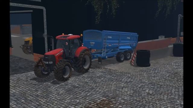 Farming Simulator 15 | Harvesting oil seed rape in Germany смотреть онлайн