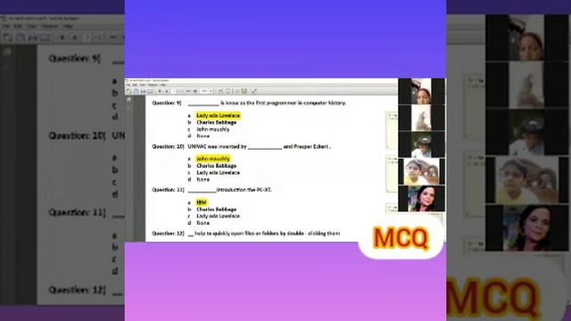Important MCQ смотреть онлайн