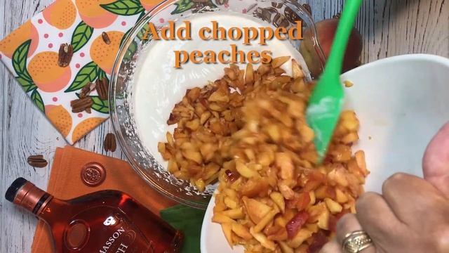 No Churn Georgia Peach and Pecan Ice Cream смотреть онлайн