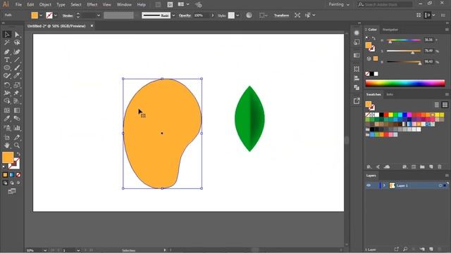 live Mesh Painting Mesh Tool Adobe illustrator Tutorial Class HINDI 2019 смотреть онлайн