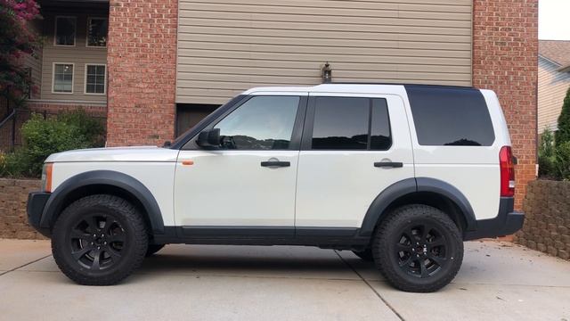 Land Rover LR3 Lifted Heights and Clearance. (Johnson Rods + 32" Tires) смотреть онлайн