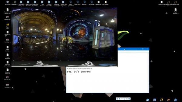 Potplayer is now supported 360 videos