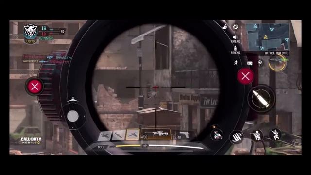 COD: MOBILE TEAM DEATH MATCH SNIPER GAMEPLAY | 22 KILLS | IOS and ANDROID смотреть онлайн